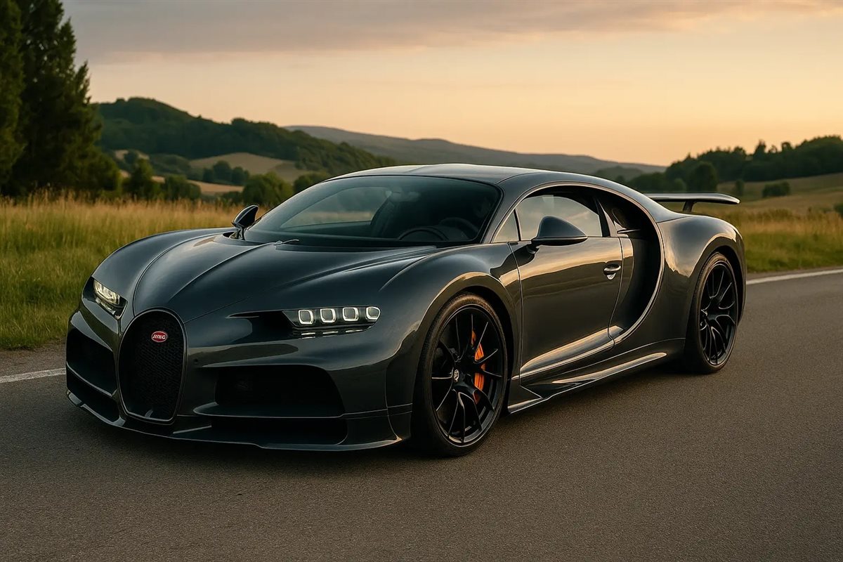 Bugatti Chiron Supersport 300 Illustration