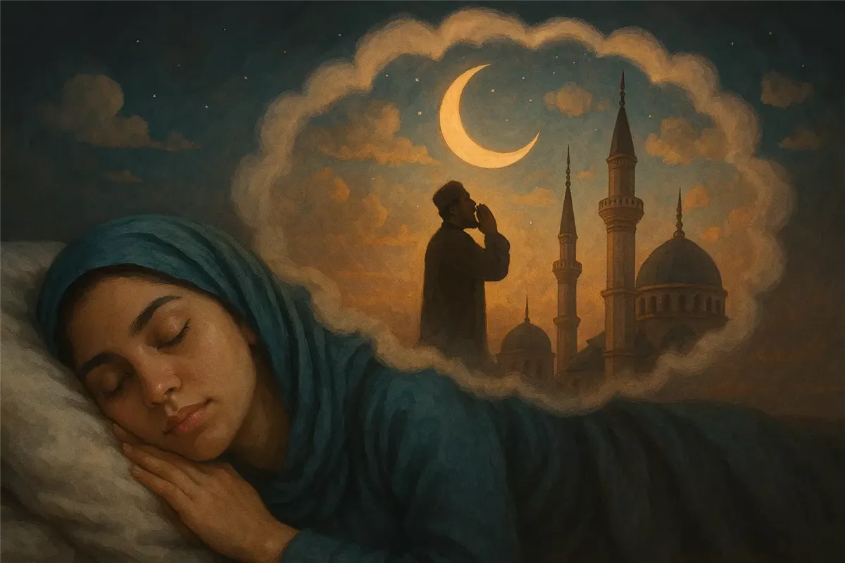 رؤية الأذان في المنام للمرأة