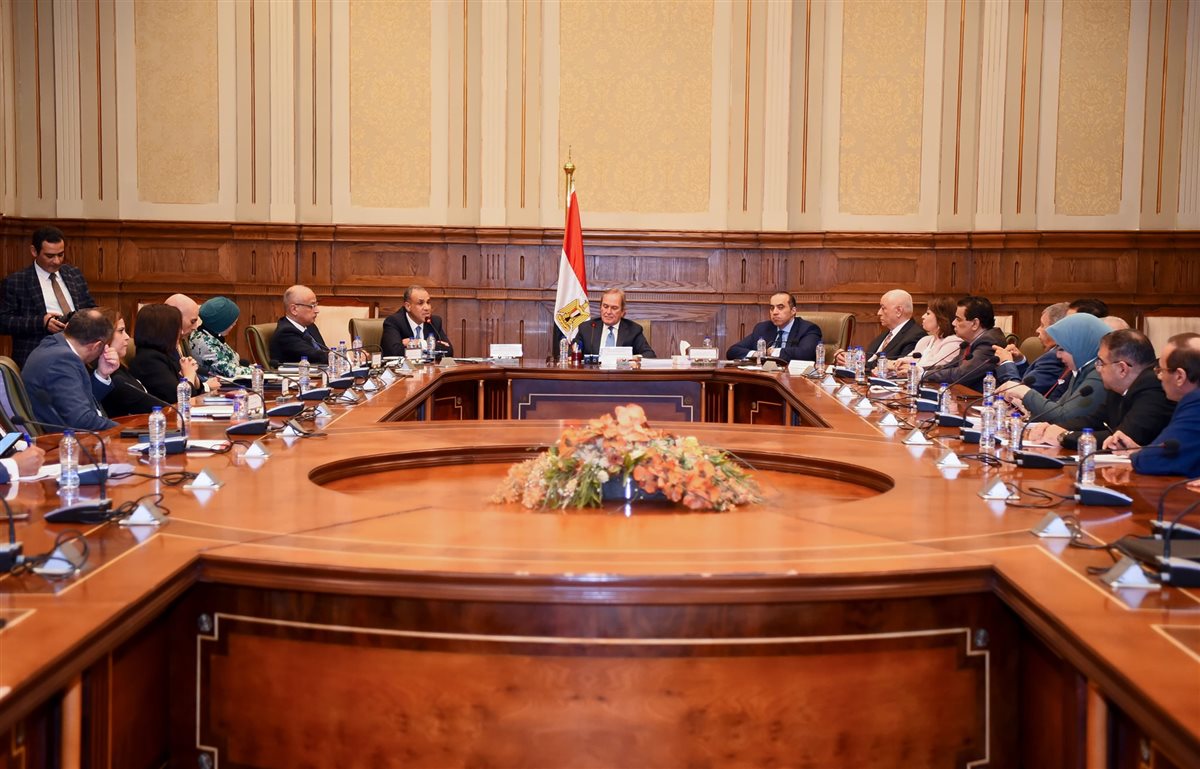 وزير الخارجية والهجرة يلتقي بلجنة حقوق الإنسان بمجلس الشيوخ ويعرض تقدم مصر في ملف حقوق الإنسان