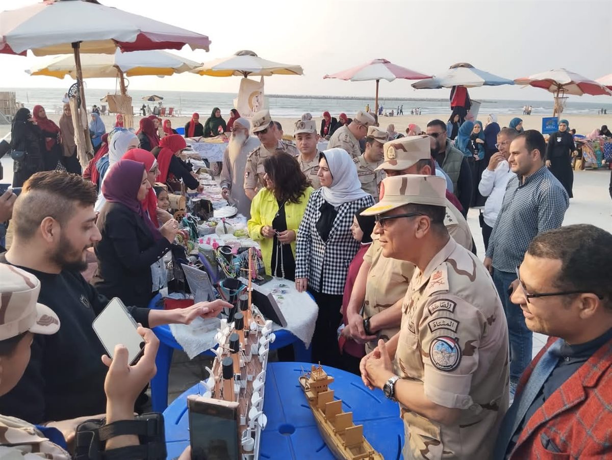 انطلاق معرض دمياط لمنتجات الأشخاص ذوي الإعاقة
