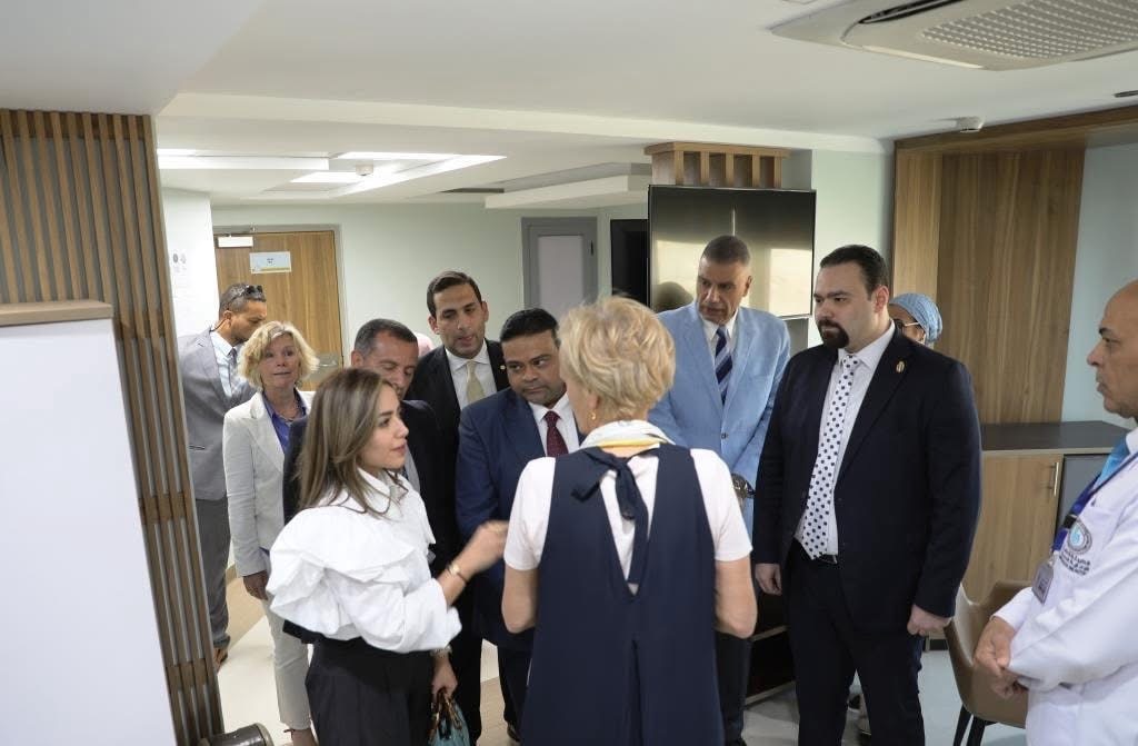 زيارة سفيرة الاتحاد الأوروبي لمحافظة أسوان