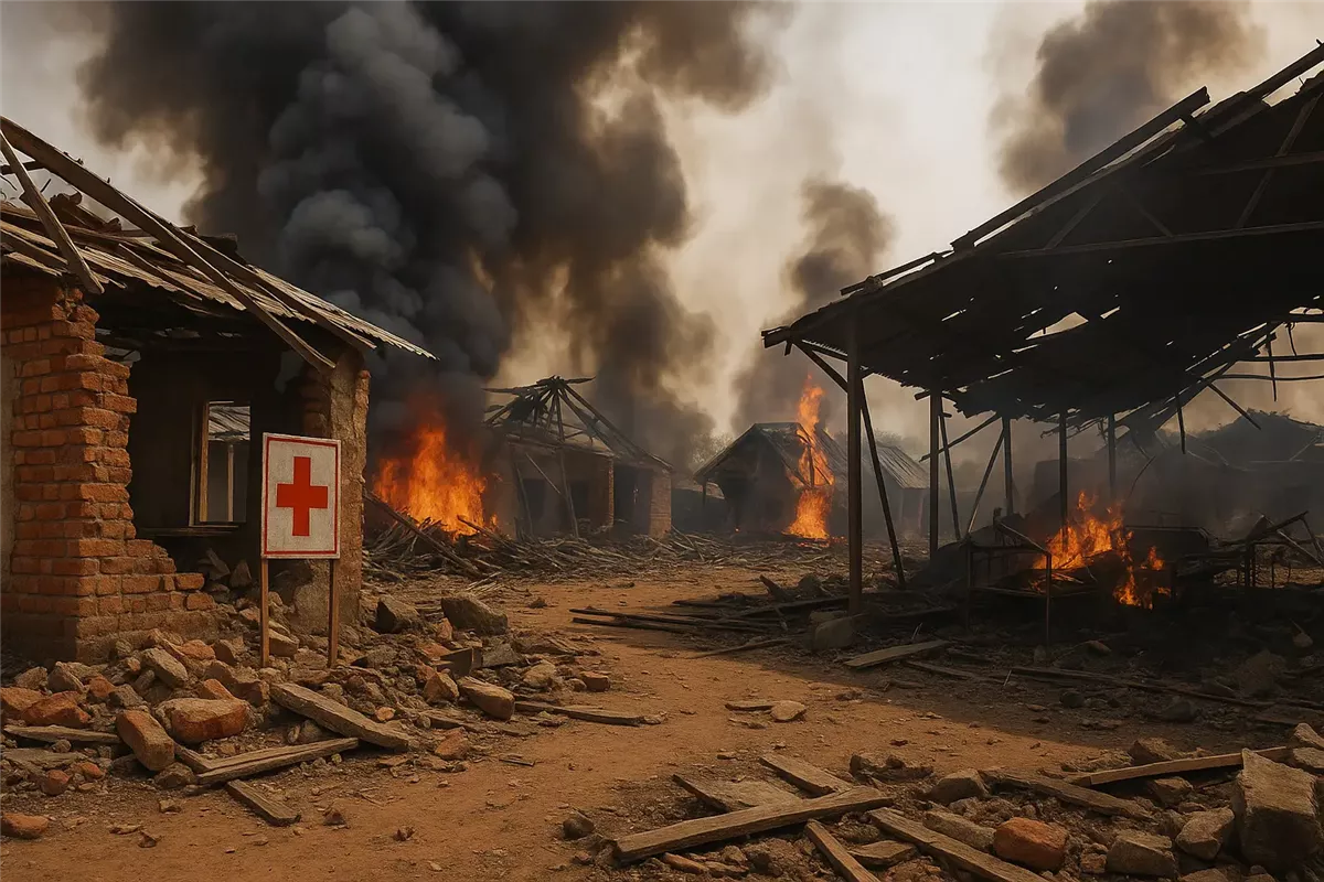 الدعم السريع ينقل الحرب إلى شرق السودان عبر هجمات بالطائرات المسيّرة على بورتسودان - Illustration