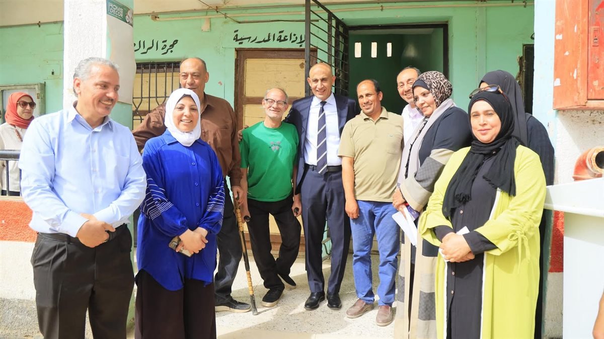 زيارة ميدانية إلى مدرسة صلاح الدين الثانوية بنين في مشتول السوق