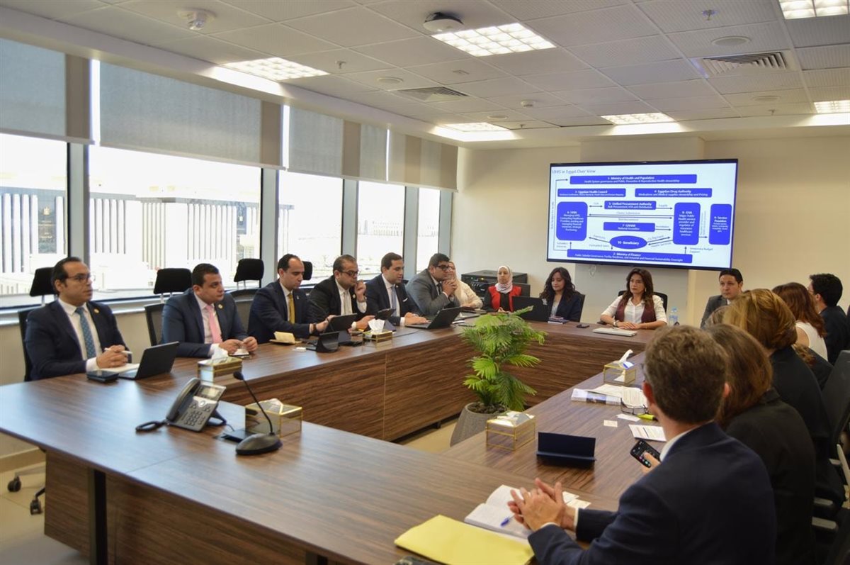 اجتمعت هيئة الرعاية الصحية مع الوكالة الفرنسية للتنمية لمناقشة مخرجات منحة FEXTE ودعم استراتيجية التأمين الصحي