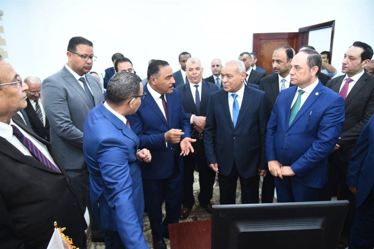 افتتاح مقر النيابة الإدارية الجديد بمدينة العلمين