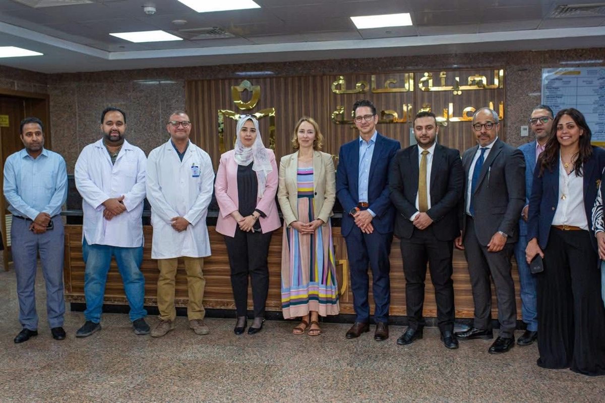 زيارة وفد جامعة إيسن الألمانية لمستشفيات الأقصر