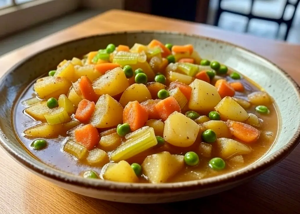 يخنة البطاطس النباتية