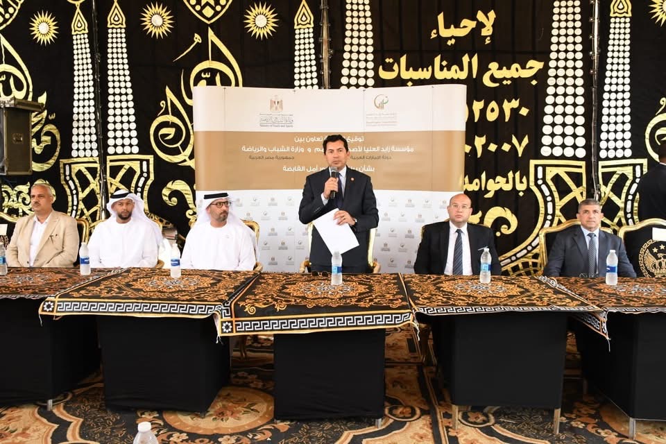 انطلاق قافلة زايد الخيرية بمشاركة وزير الشباب والرياضة ومؤسسة زايد العليا