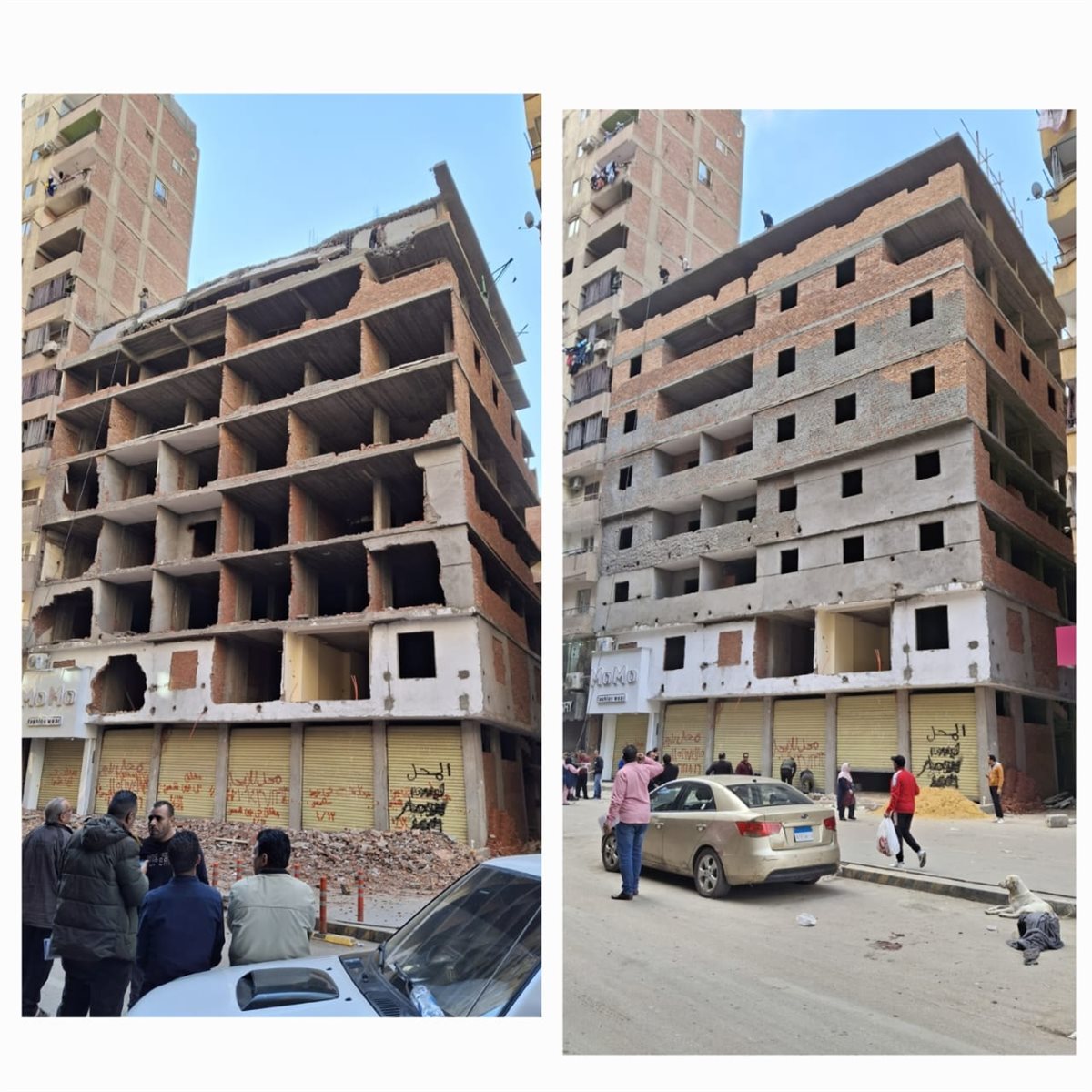 تحركت وزارة التنمية المحلية لإزالة عقار مخالف بعين شمس مكون من 7 طوابق وإحالة مسؤولي الحي للنيابة، بعد شكوى سكان من مخالفات تهدد سلامتهم