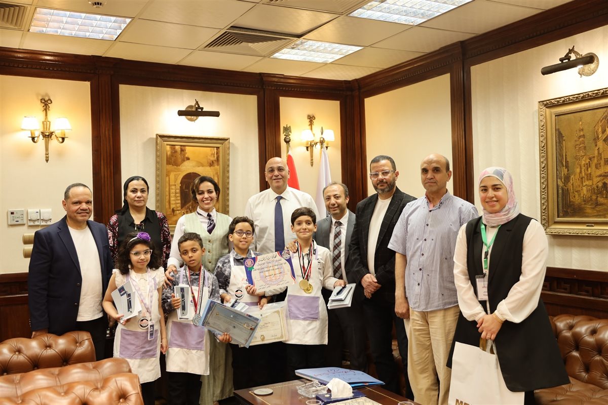 جهاز تنمية المشروعات يستقبل فريقًا من الأطفال المبدعين لعرض أفكارهم في تحويل اللافندر إلى منتجات صديقة للبيئة