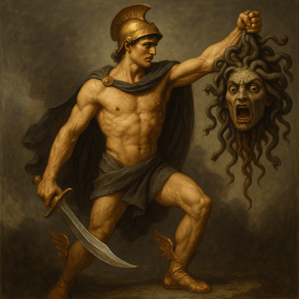 بيرسيوس - Illustration of Perseus