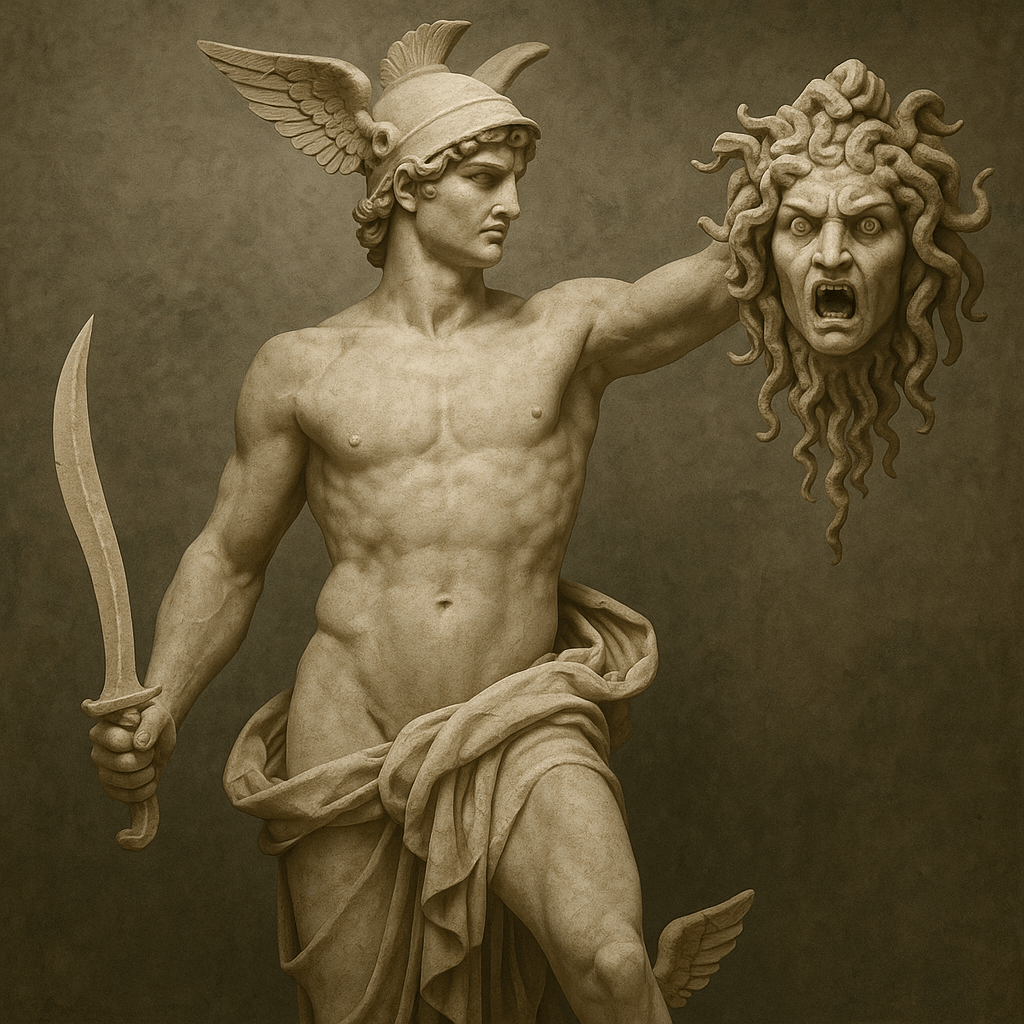 بيرسيوس - Illustration of Perseus