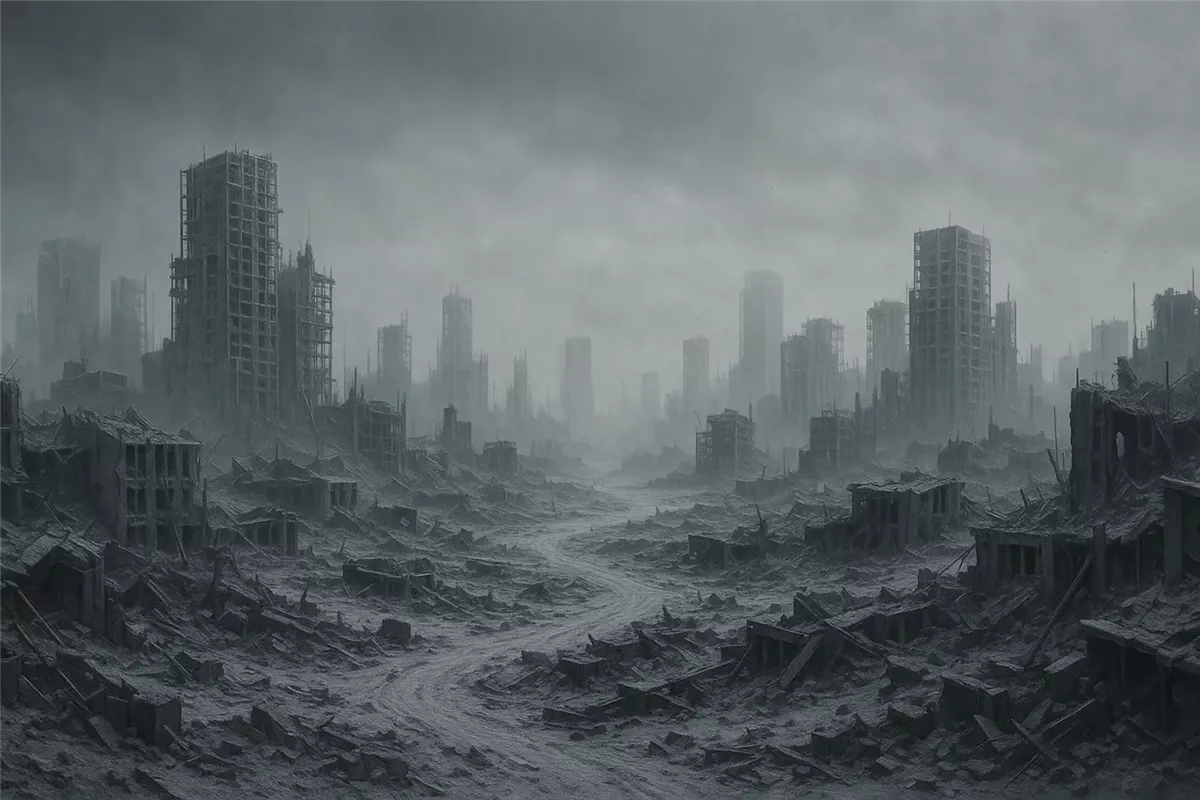 الشتاء النووي قد يخفض إنتاج الغذاء بنسبة 90% - Illustration