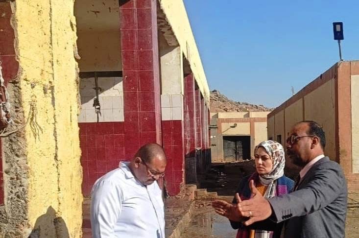 رفع حالة الطوارئ والانتهاء من أعمال صيانة المجازر بأسوان