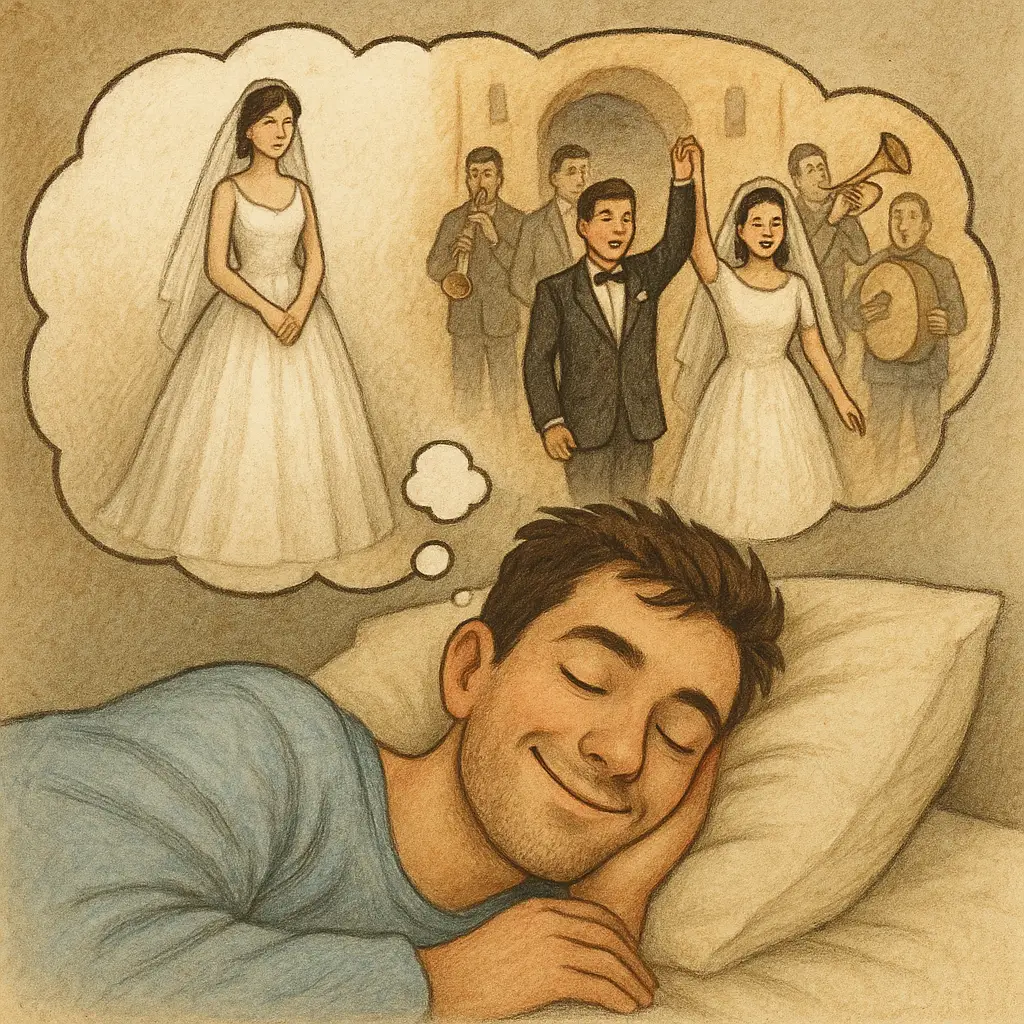 تفسير حلم فستان الزفاف للرجل المتزوج