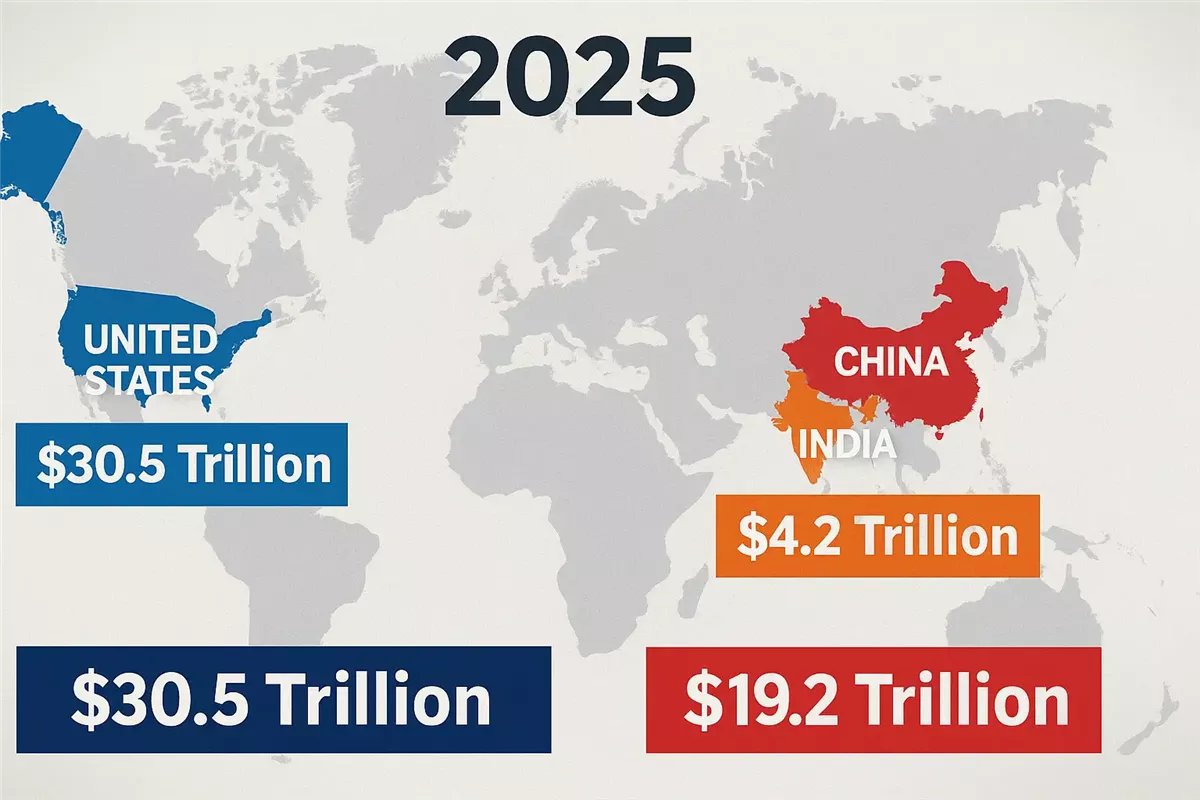 أكبر الاقتصادات في العالم لعام 2025 - Illustration