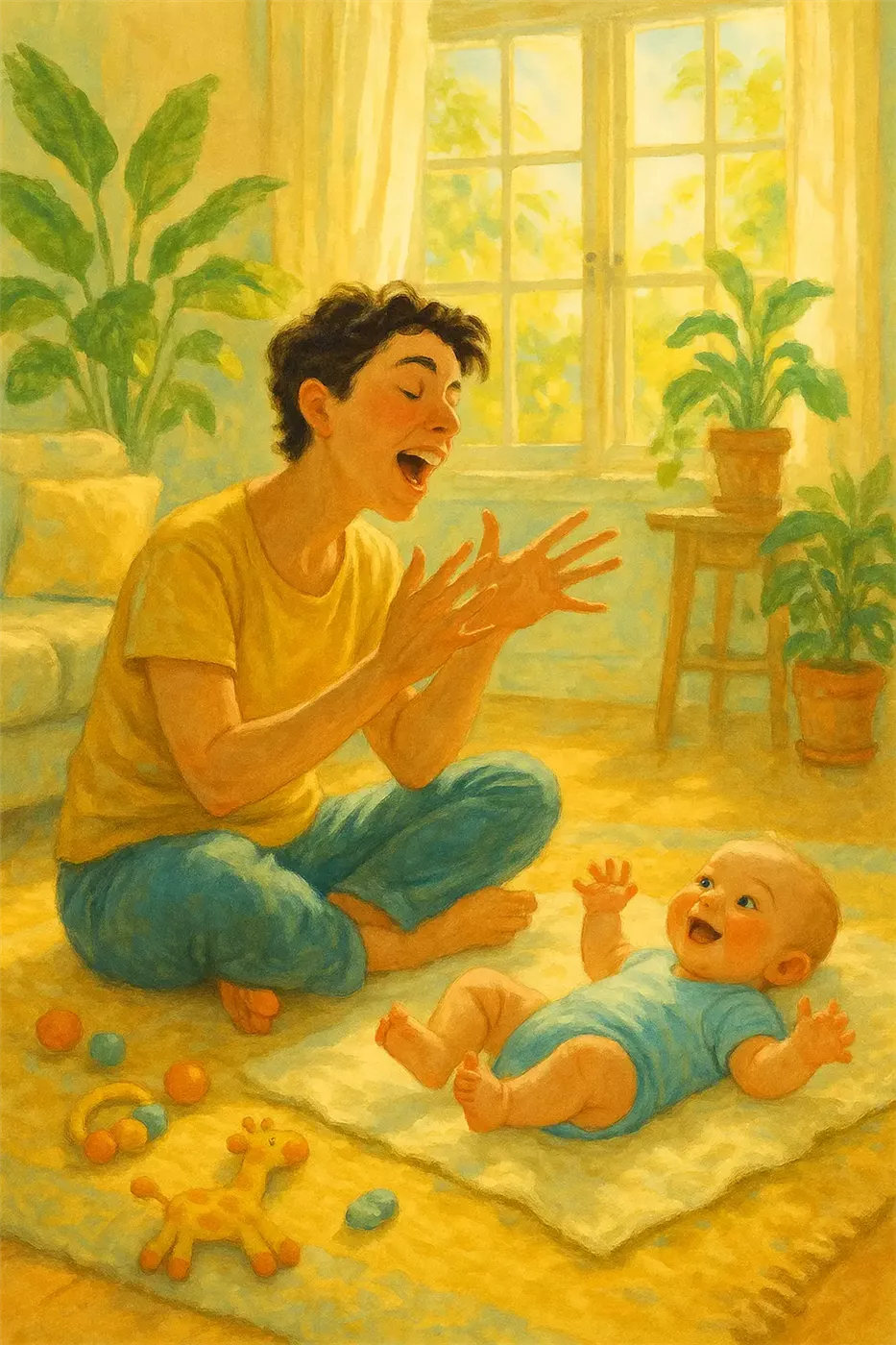 هل الغناء للرضع يُحسن صحتهم النفسية؟