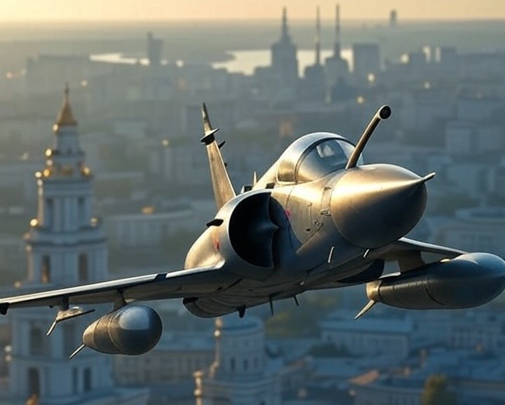 استخدام أوكرانيا لأسلحة غربية متطورة من بينها F-16 وMirage 2000 - Illustration