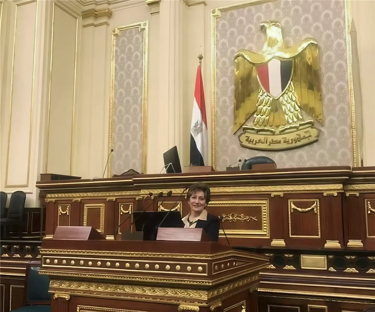 النائبة الدكتورة ندى ألفي ثابت