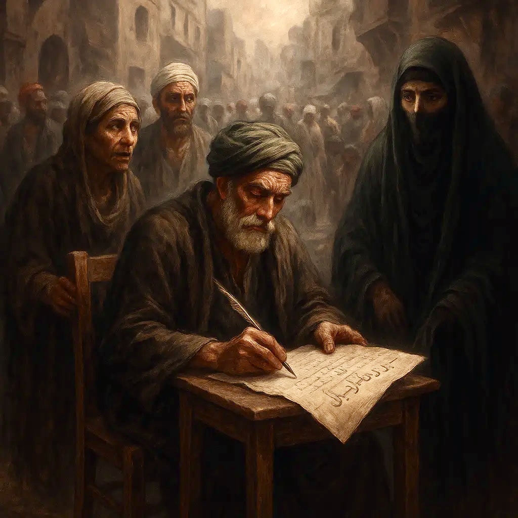 مهنة “العرضحالجي ”