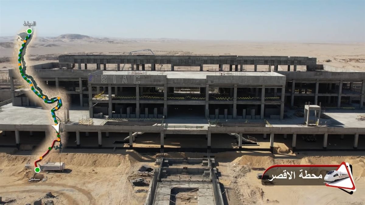 مشروع القطار الكهربائي السريع بين أكتوبر وأبوسمبل