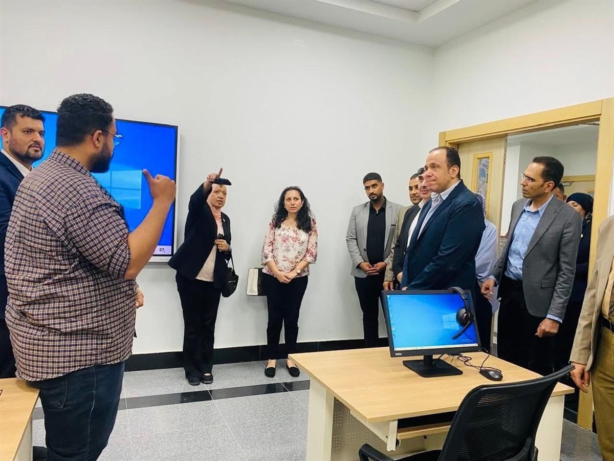 صندوق تطوير التعليم يعتمد أول معامل لغات دولية بجامعة شرق بورسعيد