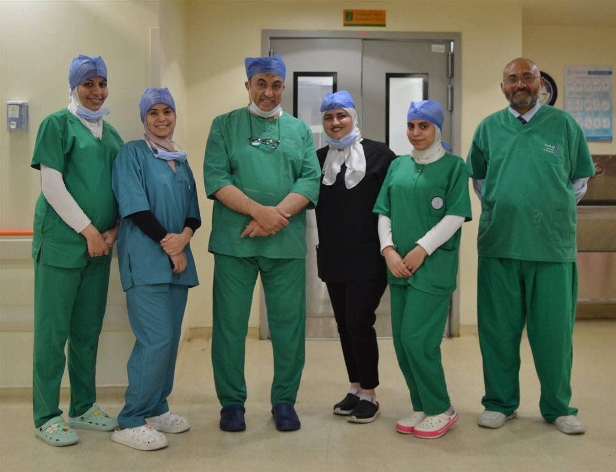 نجاح زراعة قرنية معقدة لسيدة بمستشفى الإسماعيلية الطبي تحت مظلة التأمين الصحي