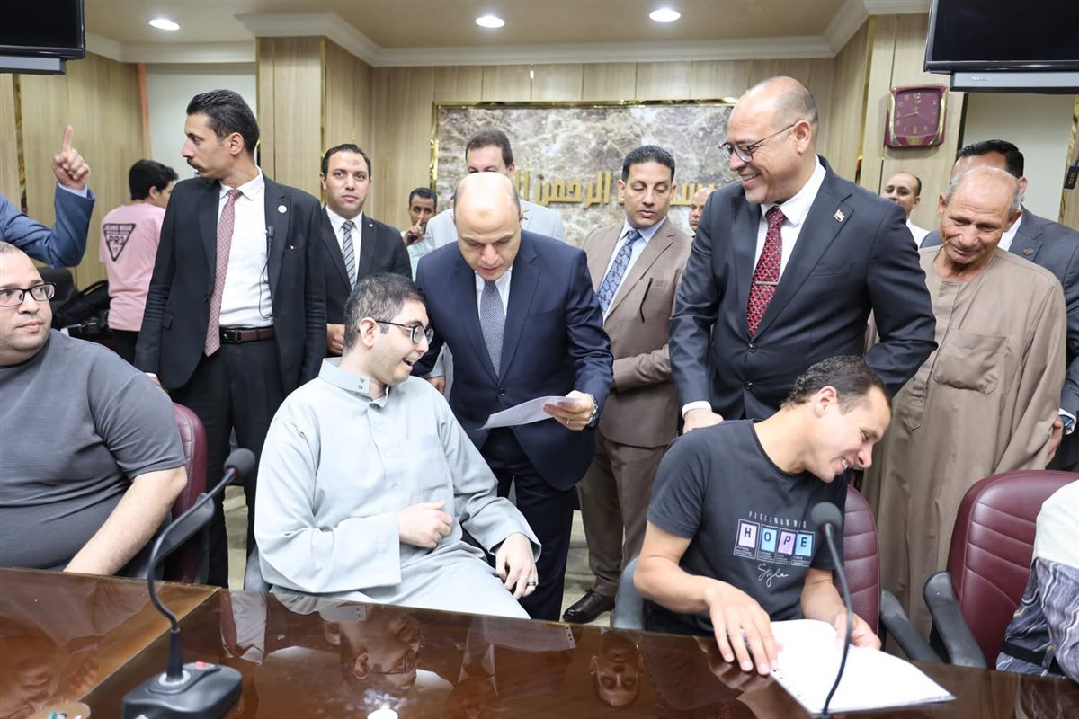 مبادرة وزارة العمل لتمكين ذوي الهمم وتأهيل الشباب في كفر الشيخ