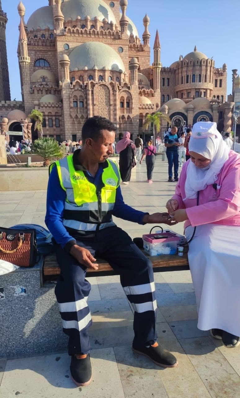 انتشار الفرق الطبية بالمواقع السياحية خلال عيد الأضحى