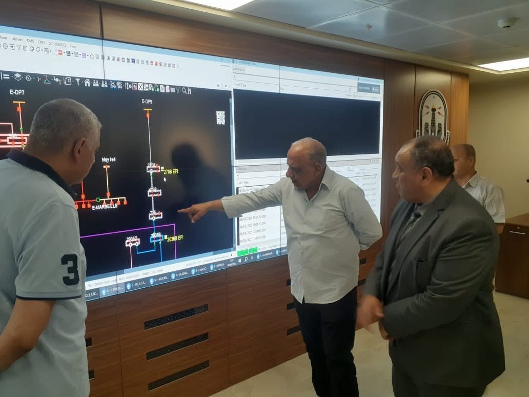متابعة ميدانية لأداء الشبكة في الإسكندرية خلال العيد