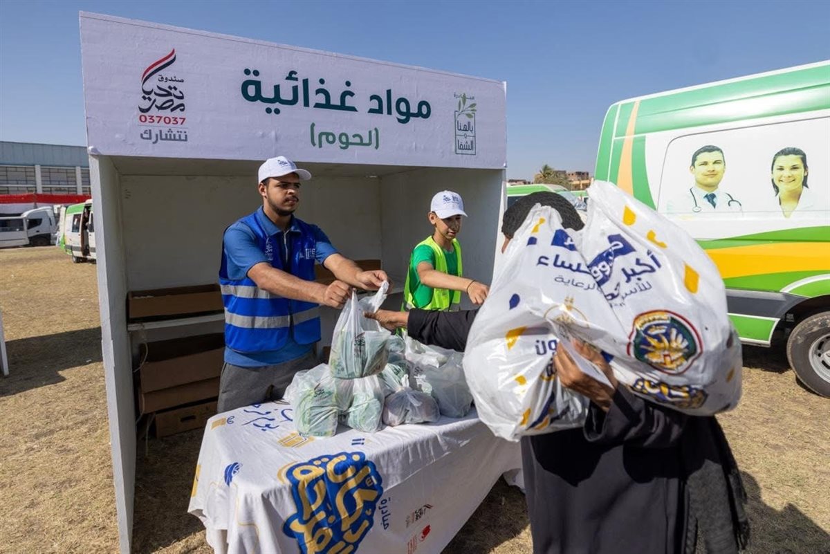 “أسبوع الخير” من صندوق تحيا مصر يدعم 10 آلاف أسرة