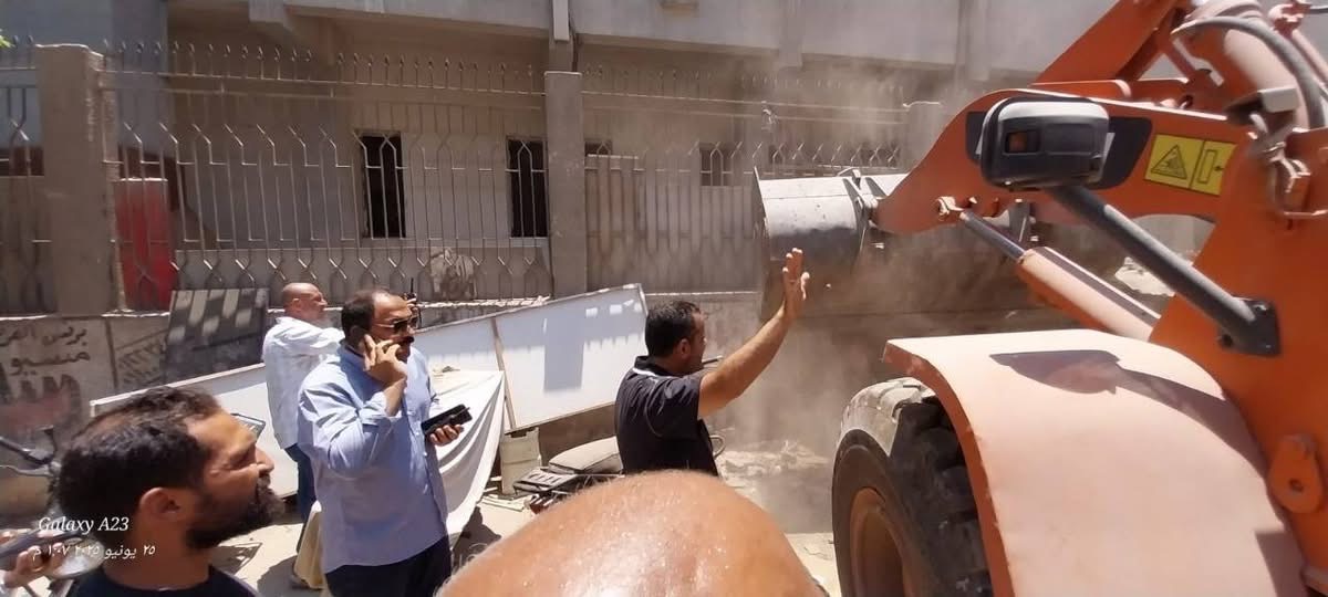 محافظة الجيزة تعيد الانضباط لسور سنترال بولاق