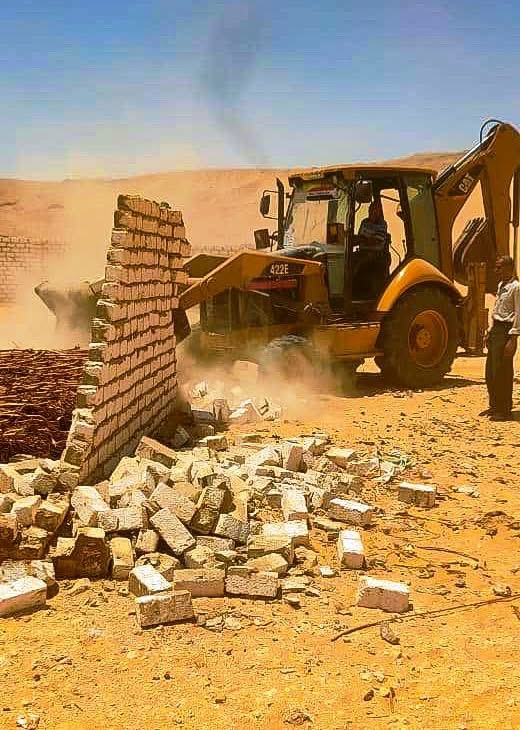 متابعة مستمرة من محافظ سوهاج لتنفيذ الإزالات