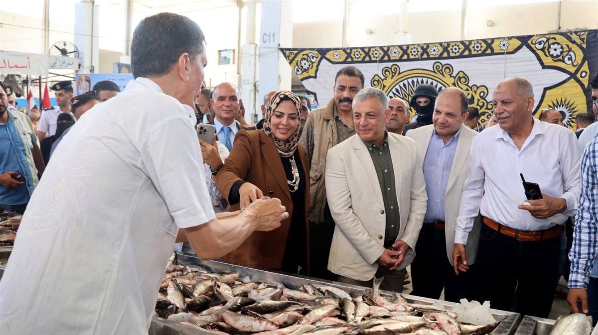 مشاركة مزارعي السمك في دعم سوق السمك