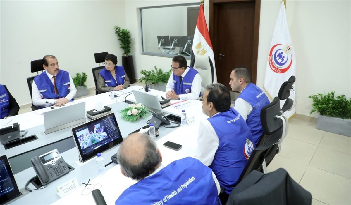 غرفة الأزمات لمتابعة تداعيات حريق سنترال رمسيس