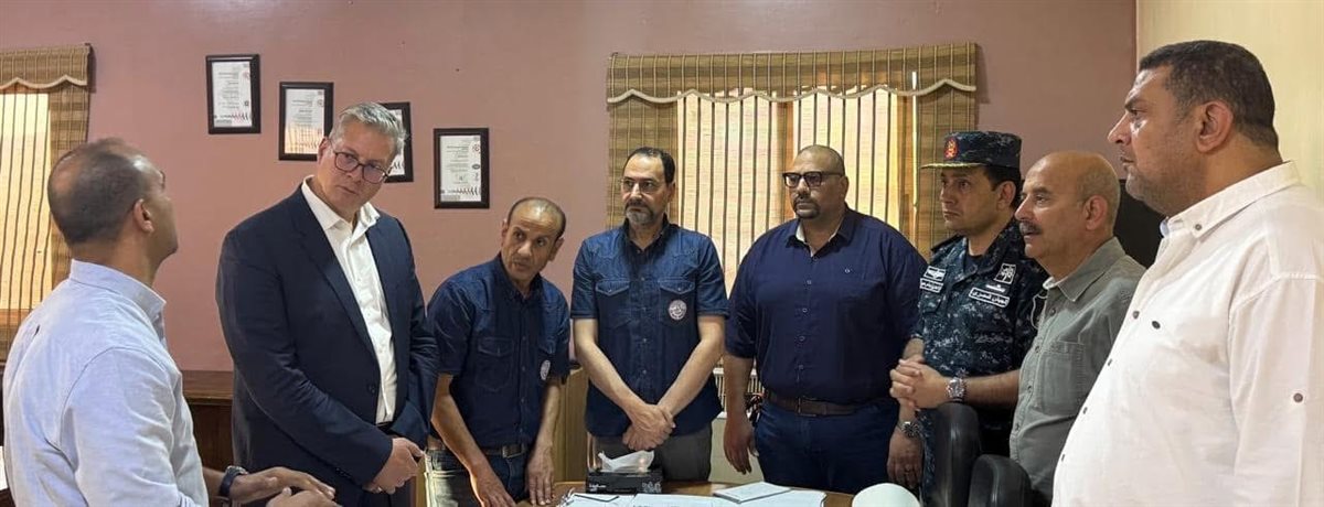 كريم بدوي يزور غرفة العمليات وأهالي المفقودين