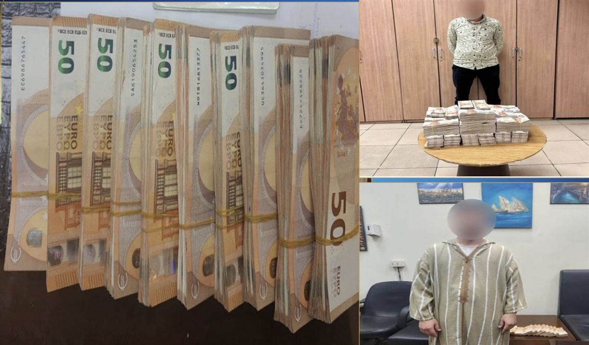 ضبط تهريب أموال بمطار القاهرة مخالفة للقانون