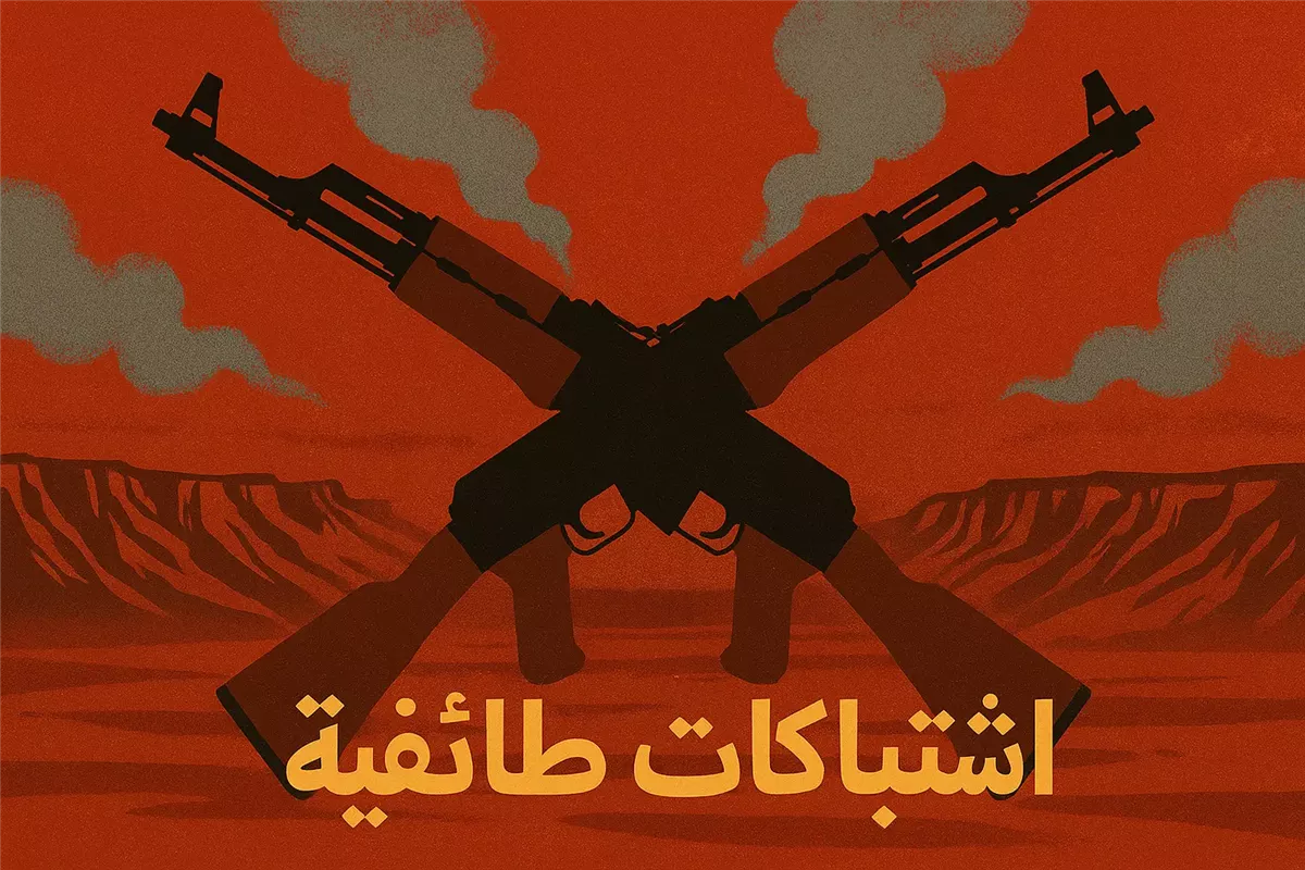اشتباكات مسلحة عنيفة بين مقاتلين من البدو والدروز في جنوب سوريا - Illustration
