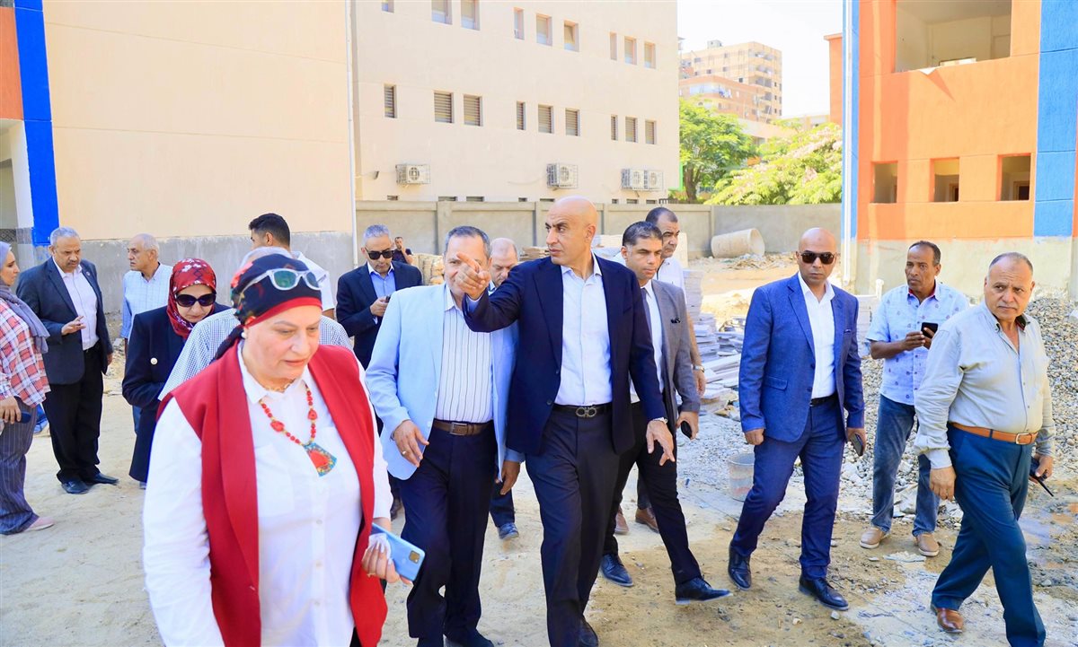وزير التعليم يتفقد مشروعات إنشاء مدارس جديدة في المرج ضمن خطة القضاء على نظام الفترتين
