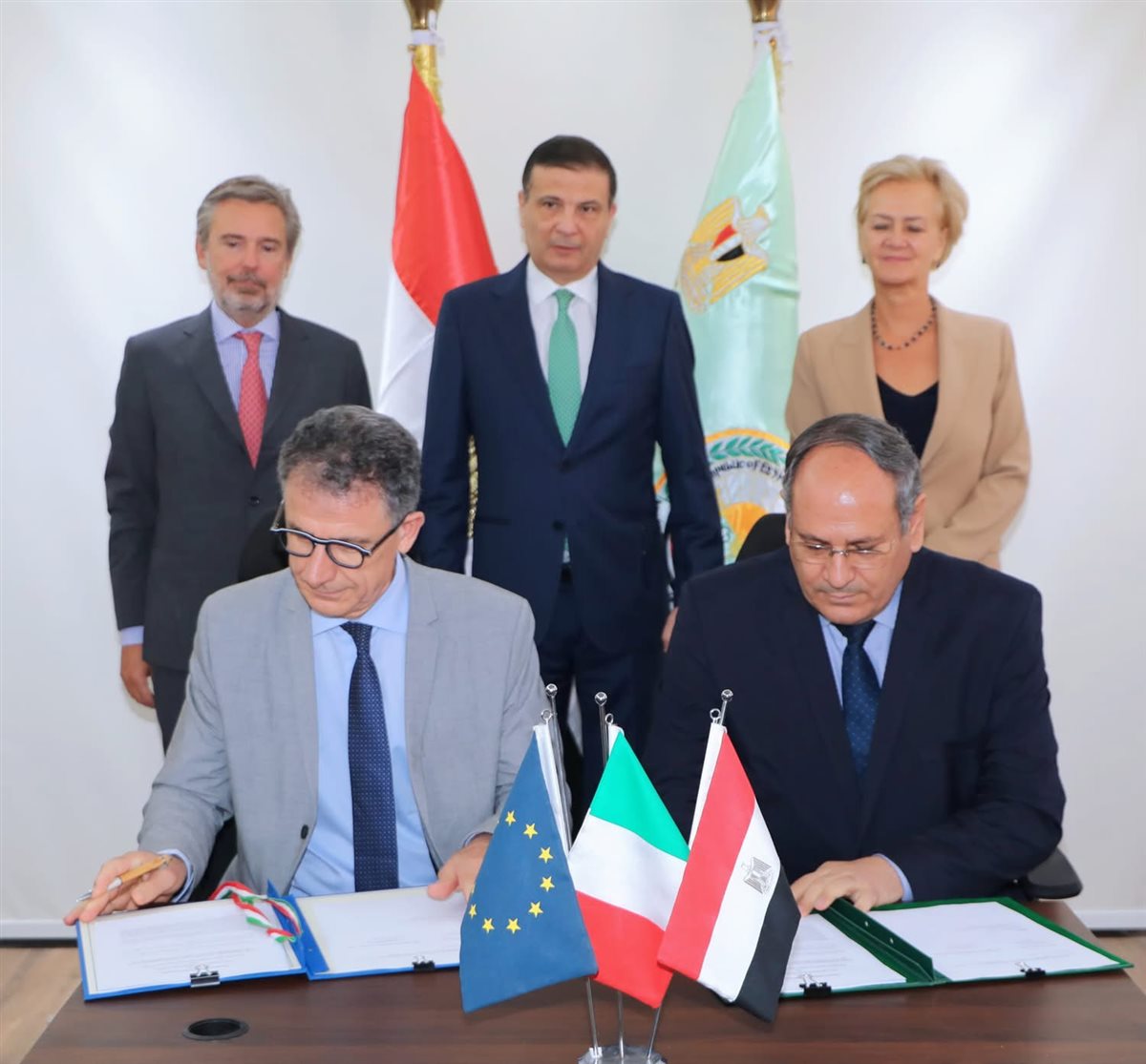 بروتوكول جديد بين مركز البحوث والوكالة الإيطالية لدعم الزراعة المصرية