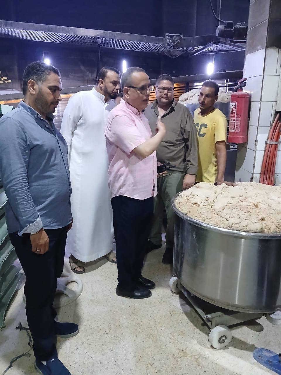 متابعة لحظية لالتزام المخابز بمواصفات إنتاج الخبز