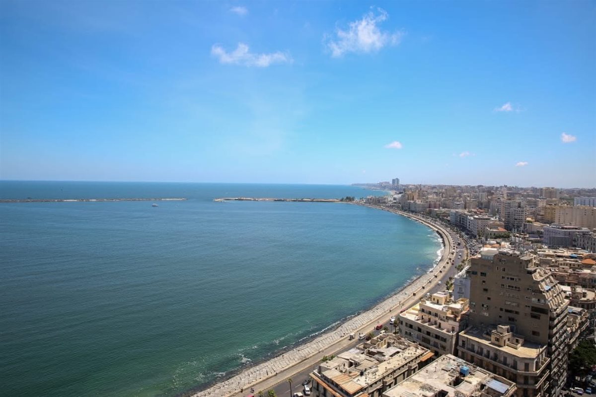 جولة لوزير قطاع الأعمال العام داخل قصر القطن بالإسكندرية