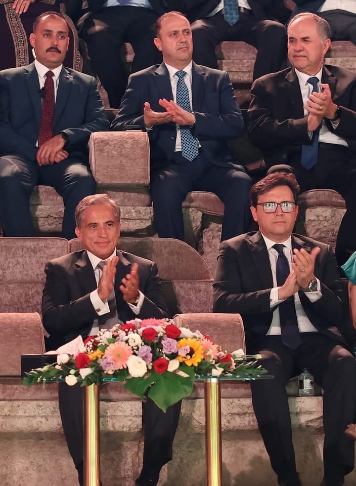 وزير الثقافة المصري يشارك في افتتاح مهرجان جرش الـ39 بالأردن
