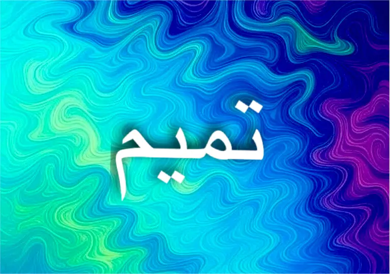 الهوية العربية تتجسد في معنى اسم تميم