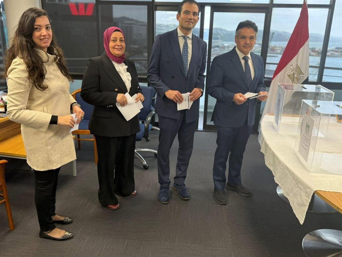 إقبال كبير من المصريين بأستراليا على التصويت