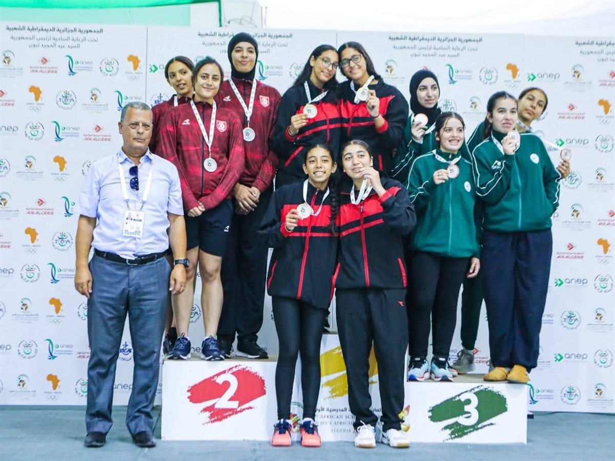 شادية جمال تحصد ذهبية الفرق للمبارزة بدورة الألعاب الأفريقية