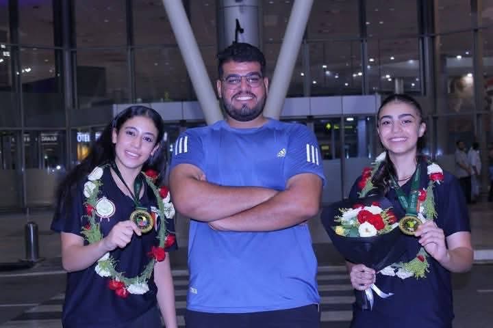 بطلات الكاراتيه من الشرقية يتوجن ببطولة أفريقيا