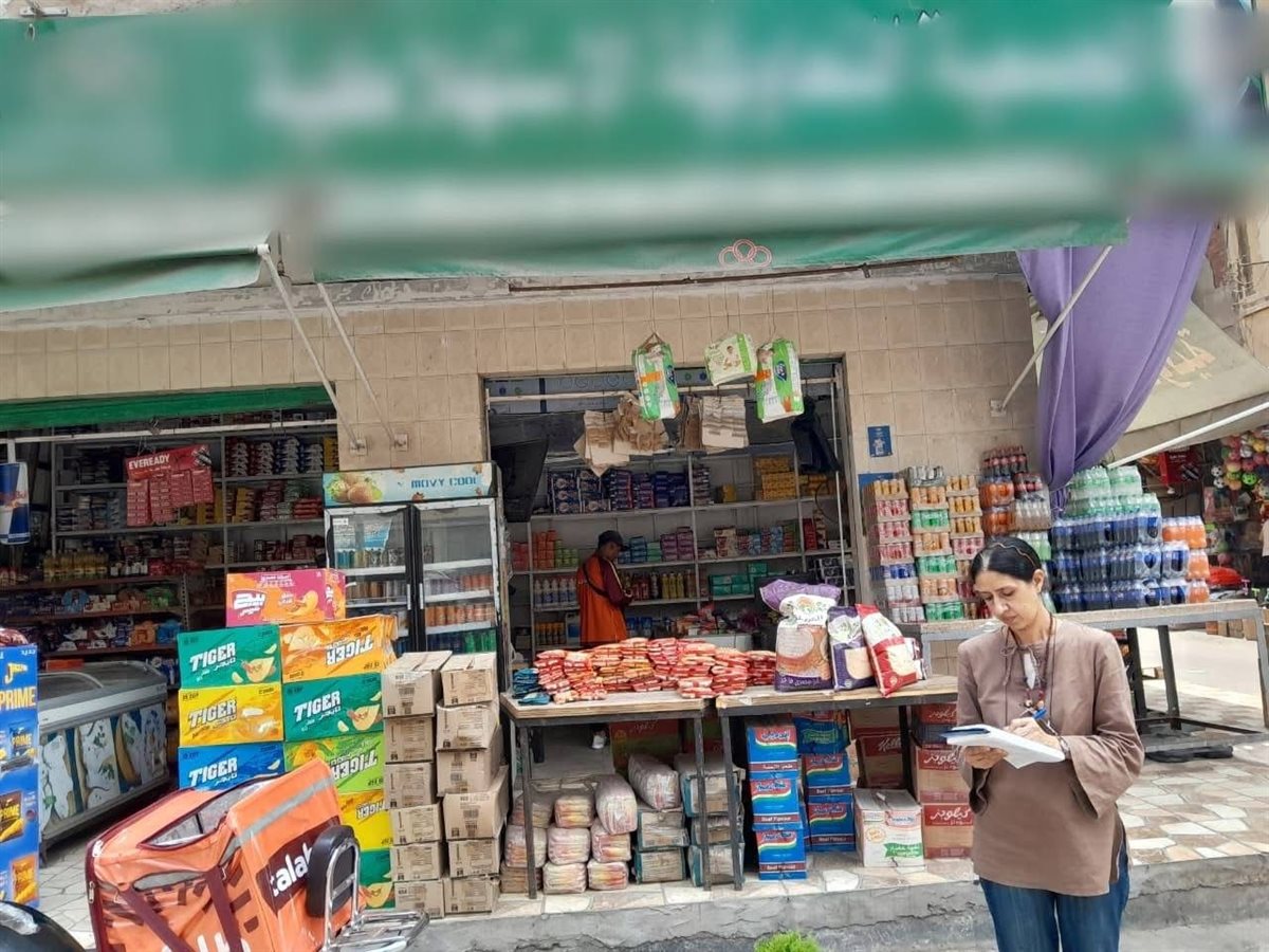 ضبط سلع غذائية فاسدة بمخازن غير مرخصة