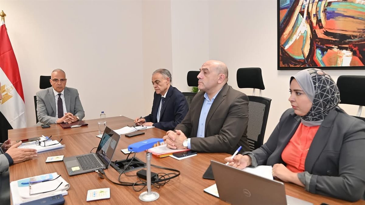وزير الري يتابع مشروعات قلابشو وزيان بالدقهلية
