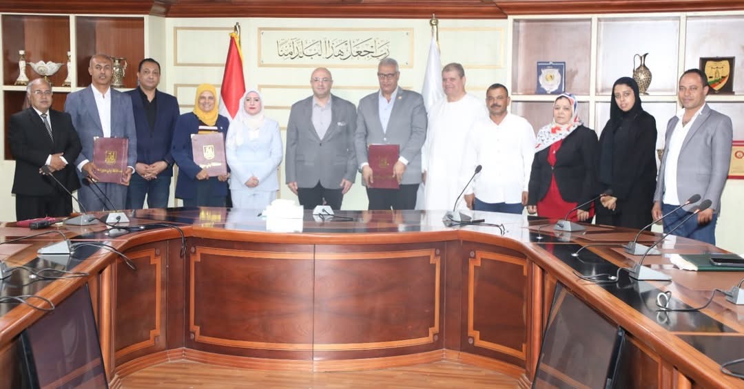 بروتوكول الصرف الصحي يدعم تطوير القرى المحرومة ببني سويف